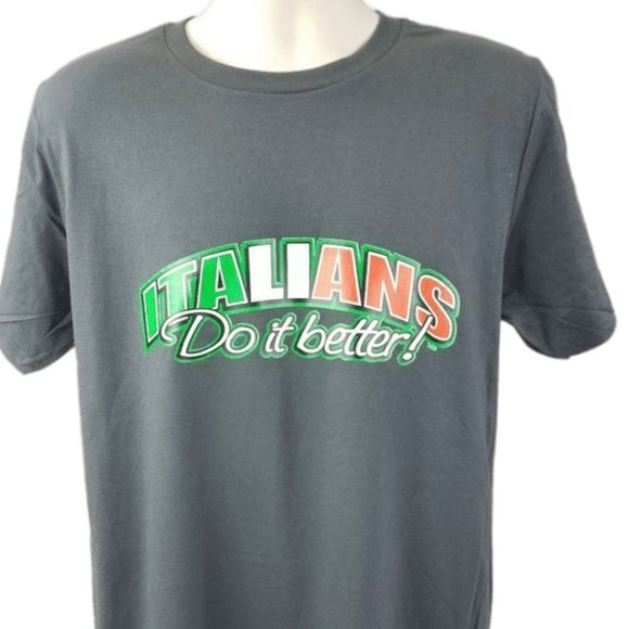 Tops - Italians Do It Better Funny Hilarious Italy Unisex Graphic T Shirt